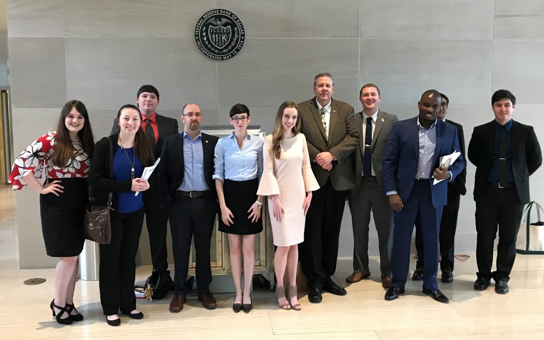 Business students present at Federal Reserve Bank of Dallas’ Economic Scholars Program Conference